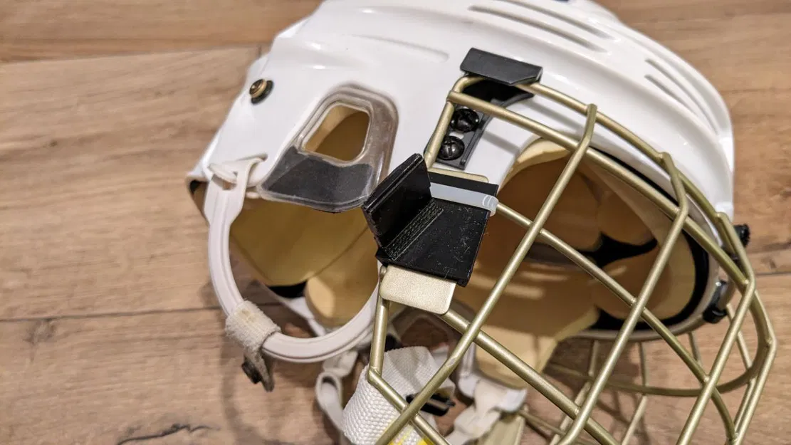 Giá Đỡ Máy Ảnh Cho Mặt Nạ Khúc Côn Cầu/Mũ Bảo Hiểm - Image 4