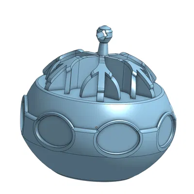 Mô Hình Trang Trí Tuyết Xmas Hình Cầu Dễ In