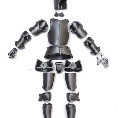 Giáp hiệp sĩ thời trung cổ cho DUMMY 13