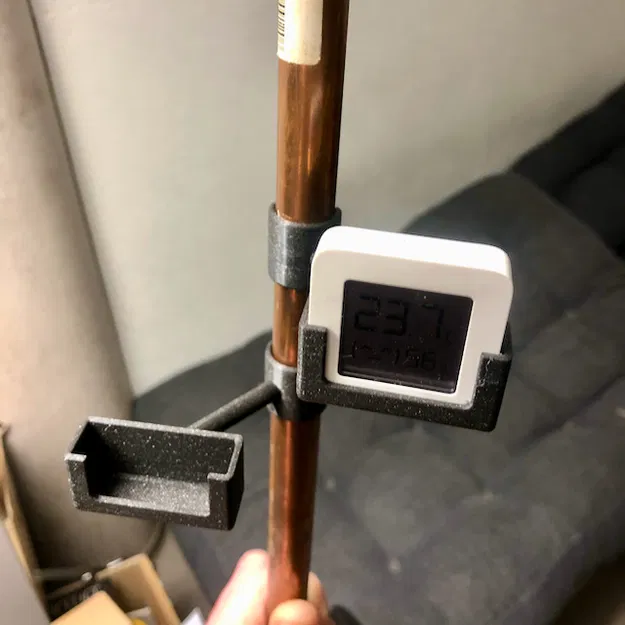 Giá đỡ ống Growtent cho Xiaomi Mi Temperature and Humidity Monitor 2 - Image 2