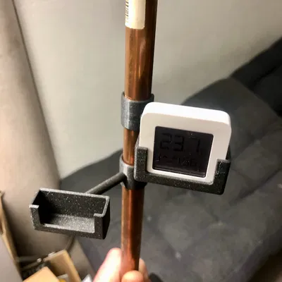 Giá đỡ ống Growtent cho Xiaomi Mi Temperature and Humidity Monitor 2