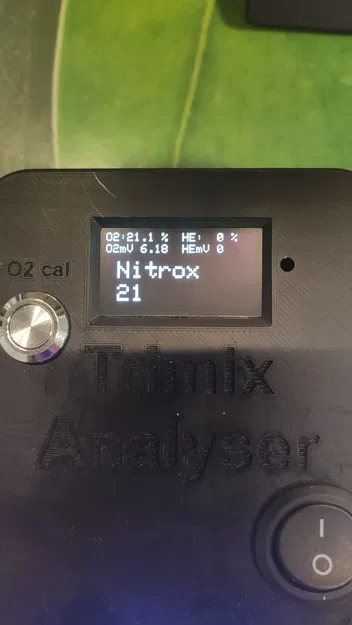 Vỏ và ống cảm biến cho bộ phân tích Trimix - Image 2