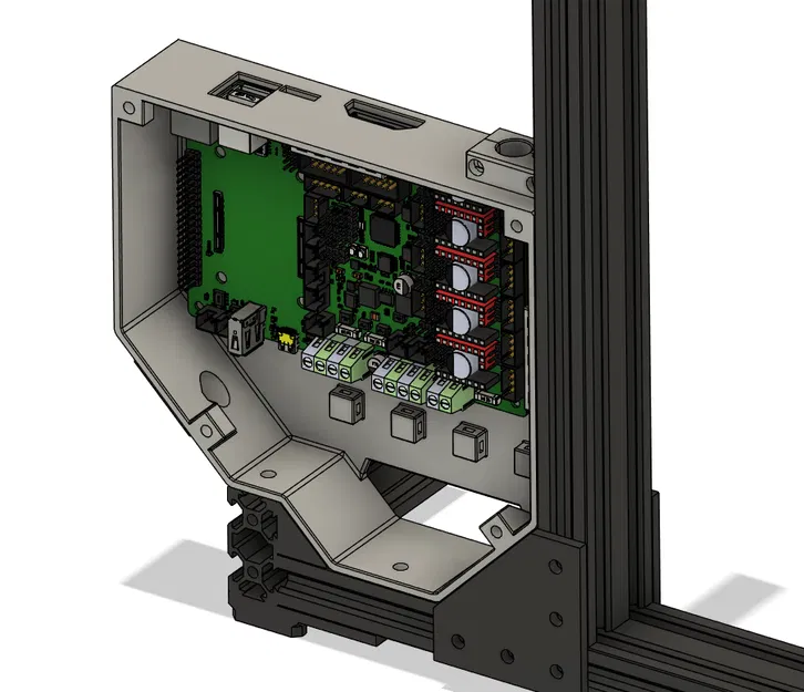 Hộp Case Manta M5P + CB1 Nâng Cấp Cho Prusa Bear - Image 2
