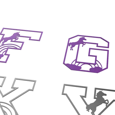 Heo Đất - Nắp Trước Kỳ Lân - MIPI3D BẢNG CHỮ CÁI CHO TRẺ EM