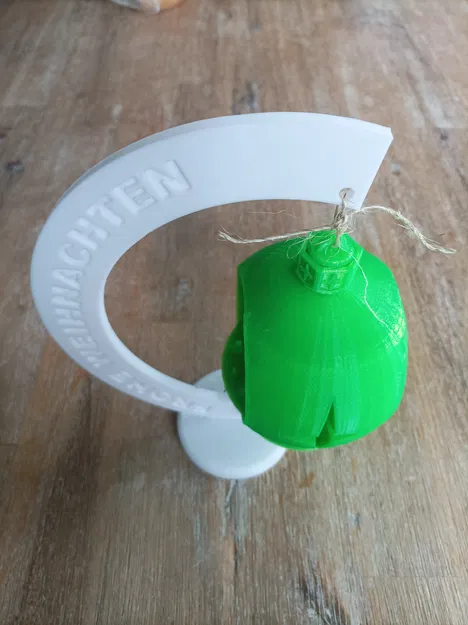 Chân đế Snowglobe Giáng Sinh - Image 1