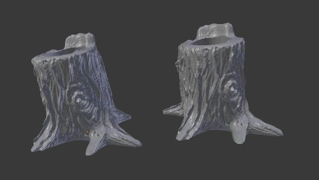 Hộp Đựng Bút/Bút Chì Hình Gốc Cây - Image 5