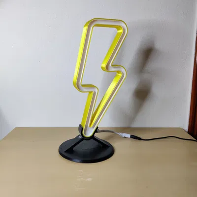 Đèn LED Hình Tia Sét