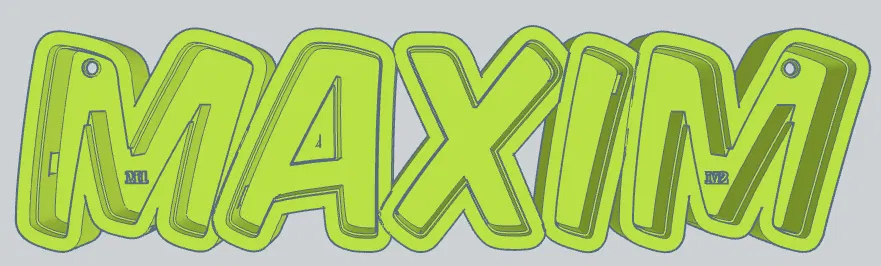 MAXIM LED - Đèn Tên Namenslampe - Image 2