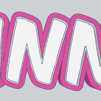 Đèn LED Tên ANNI - Tự In 3D