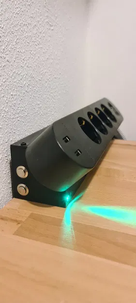 Hub Đa Năng Cho Bàn Làm Việc (Nguồn, USB-Sạc, Cổng USB, Nút Bật/Reset PC, Đèn Báo) - Image 4