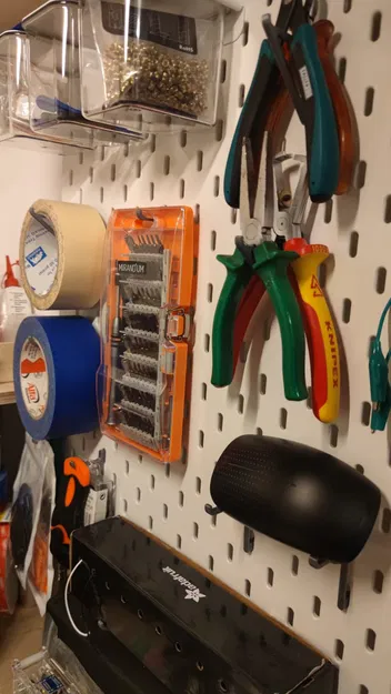 Móc rất chắc chắn & tháo rời cho bảng IKEA (SKADIS) - Image 2