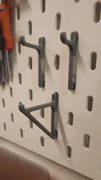 Móc rất chắc chắn & tháo rời cho bảng IKEA (SKADIS) - Image 9