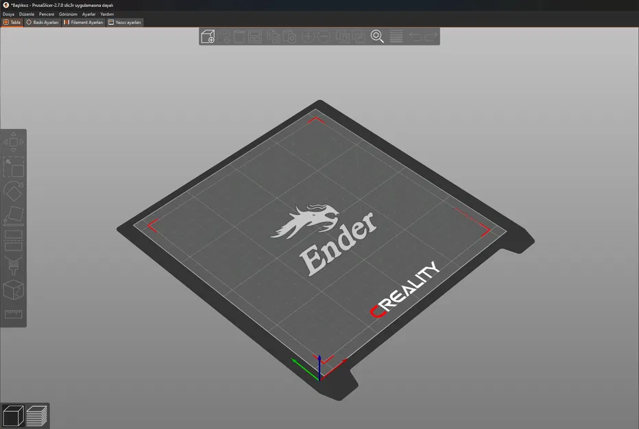 Prusa Slicer Texture Creality Ender - Image 1