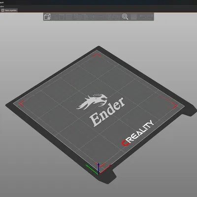 Prusa Slicer Texture Creality Ender