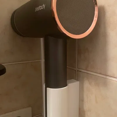 Giá Treo Tường Máy Sấy Tóc Cỡ Lớn