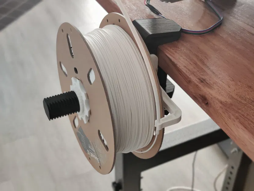 Giá đỡ cuộn dây kẹp cạnh bàn - Image 1