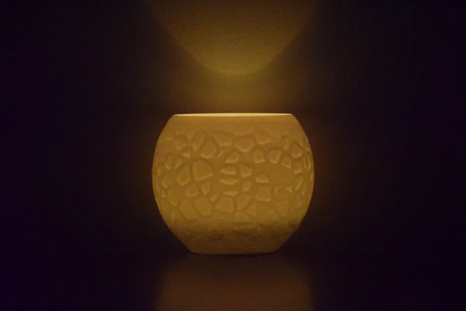 Chân Nến Petrified Shallows (Hoa Văn Voronoi) - Image 3