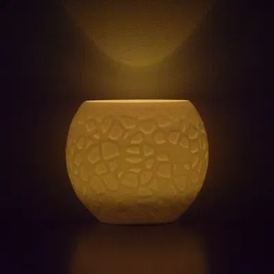 Chân Nến Petrified Shallows (Hoa Văn Voronoi)