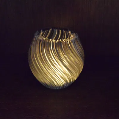 Pellucid Sweep (Đế nến tealight - chế độ "vase mode")