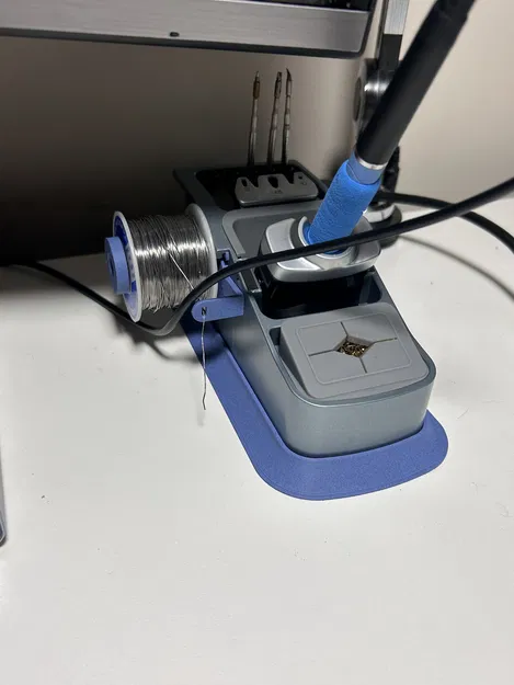 Phụ kiện gắn cuộn thiếc hàn cho chân đế Aixun T3A/T3B - Image 1