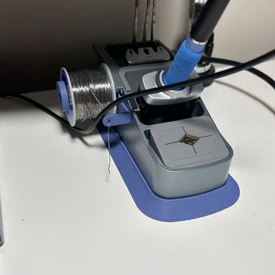 Phụ kiện gắn cuộn thiếc hàn cho chân đế Aixun T3A/T3B