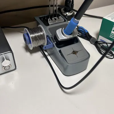 Phụ kiện gắn cuộn thiếc hàn cho chân đế Aixun T3A/T3B