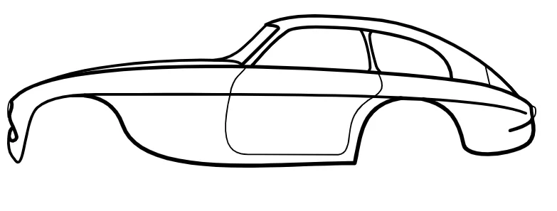 Ferrari 166MM Zagato Panoramica (1948) - Mô hình xe 3D - Image 1
