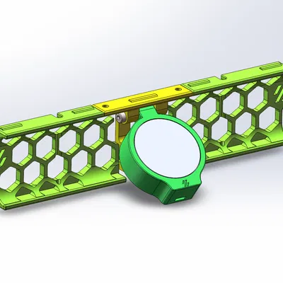 Giá đỡ BTT Knomi2 cho Voron 0.2 làm màn hình
