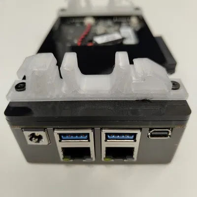 Kẹp Ray DIN Cho ZimaBoard