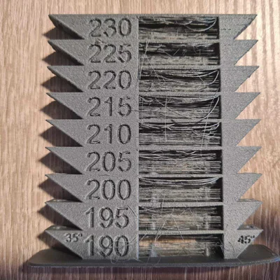 Tháp Nhiệt độ và Cầu nối - GCodes cho MK4 và XL