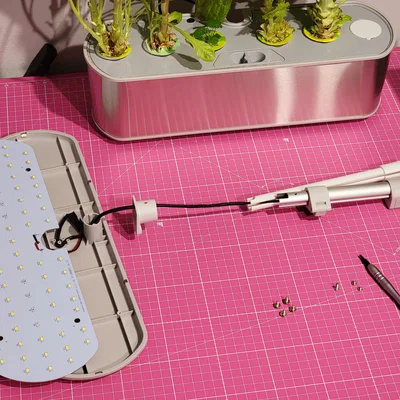 Phần mở rộng chiều cao đèn trồng cây cho AeroGarden Harvest Elite