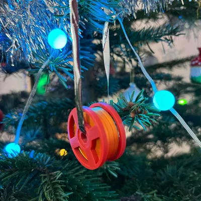 Mẫu Trang Trí Cuộn Chỉ Giáng Sinh