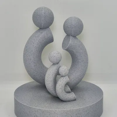 Tượng Gia Đình Nghệ Thuật Hiện Đại