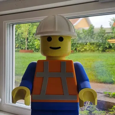 Mô hình Anh Thợ Lego Cao 40cm