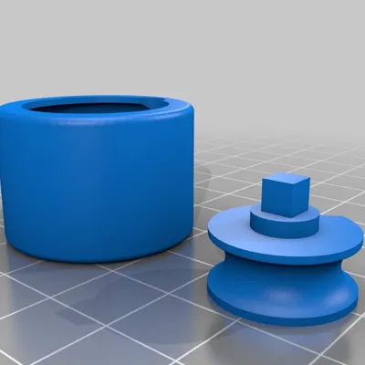 Bánh xe Mini Monster Truck thay thế - bạc đạn 6mm