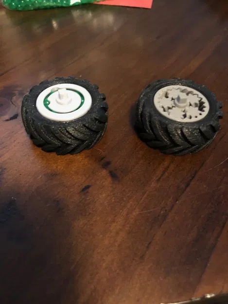 Bánh xe Mini Monster Truck thay thế - bạc đạn 6mm - Image 3