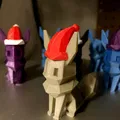 Nón Giáng Sinh cho Eevee low poly của FLOWALISTIK - Thumbnail 1