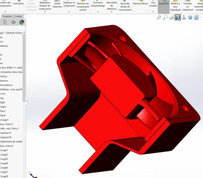 Ống dẫn quạt Bambu X1 X1C P1P - Image 5