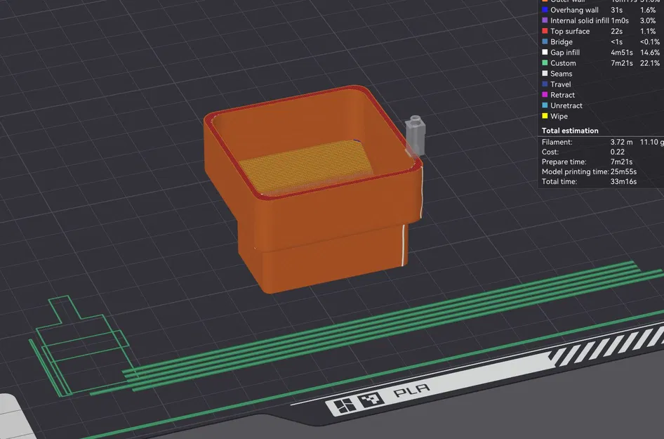 Ống dẫn quạt Bambu X1 X1C P1P - Image 6