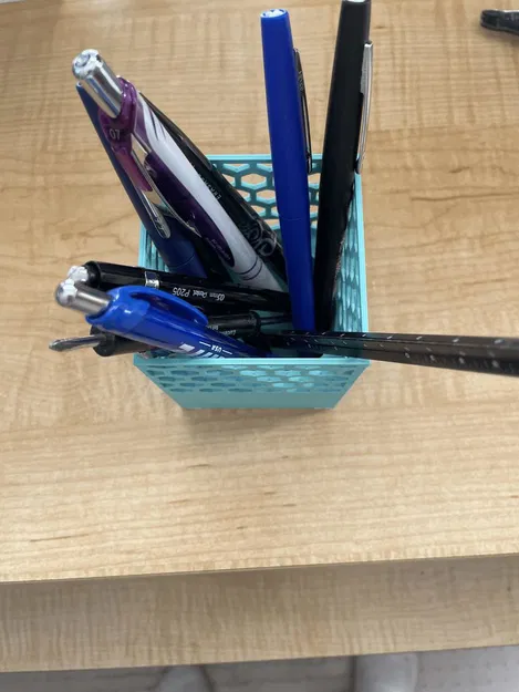 Cốc Đựng Bút Chì Hình Lục Giác - Image 2