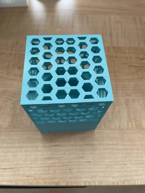 Cốc Đựng Bút Chì Hình Lục Giác - Image 3