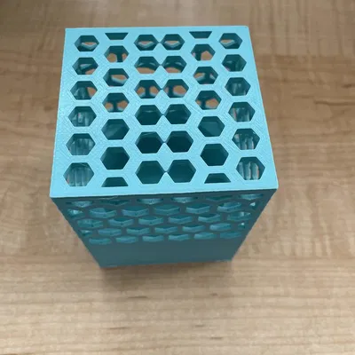 Cốc Đựng Bút Chì Hình Lục Giác