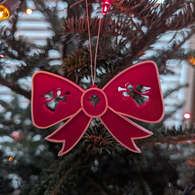 Móc Treo Nơ Giáng Sinh