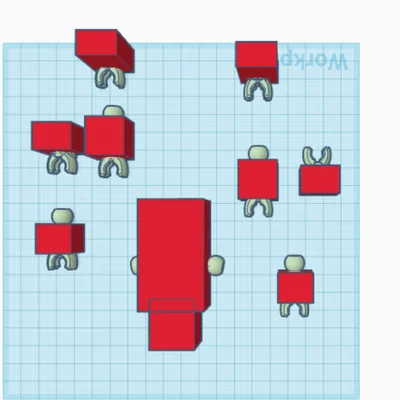 Mô hình nhân vật