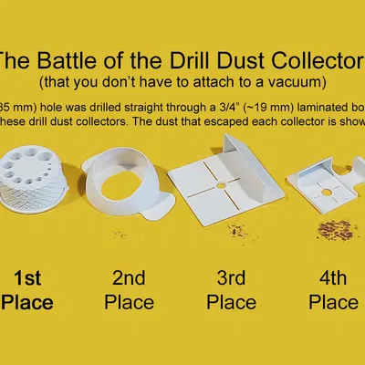 Bộ Hút Bụi Khoan - Cho Mũi Khoan Lớn và Khoan Góc 45 Độ