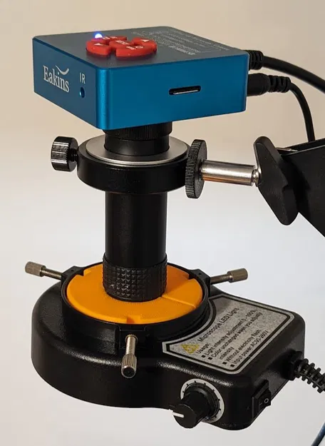 Kẹp Đèn Ring LED cho Ống Kính 28mm - Image 1