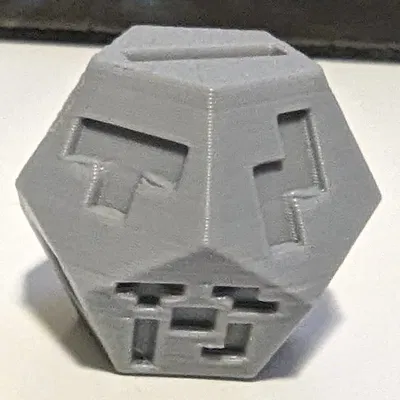 Xí Ngầu Stoli Dodecahedron 12 Mặt