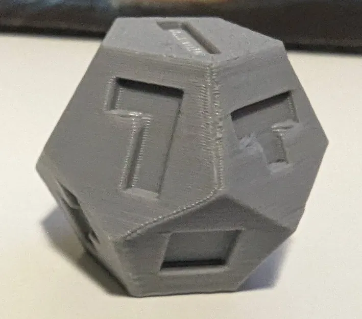 Xí Ngầu Stoli Dodecahedron 12 Mặt - Image 2