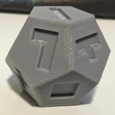 Xí Ngầu Stoli Dodecahedron 12 Mặt