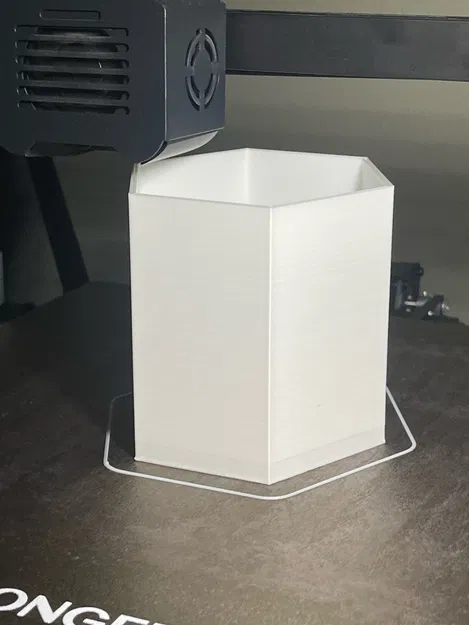 Chậu Hoa Lục Giác Đơn Giản - Image 1